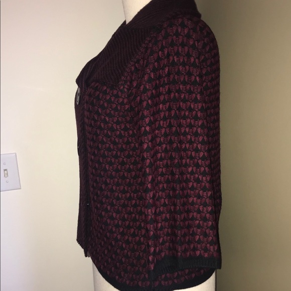Sloni Red and black cardigan - Picture 3 of 8